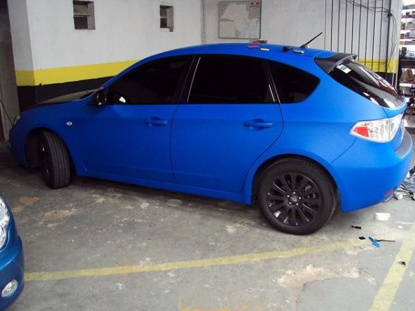 Carro Azul Fosco